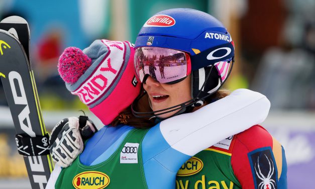La 40e de Mikaela Shiffrin, Wendy Holdener 3e