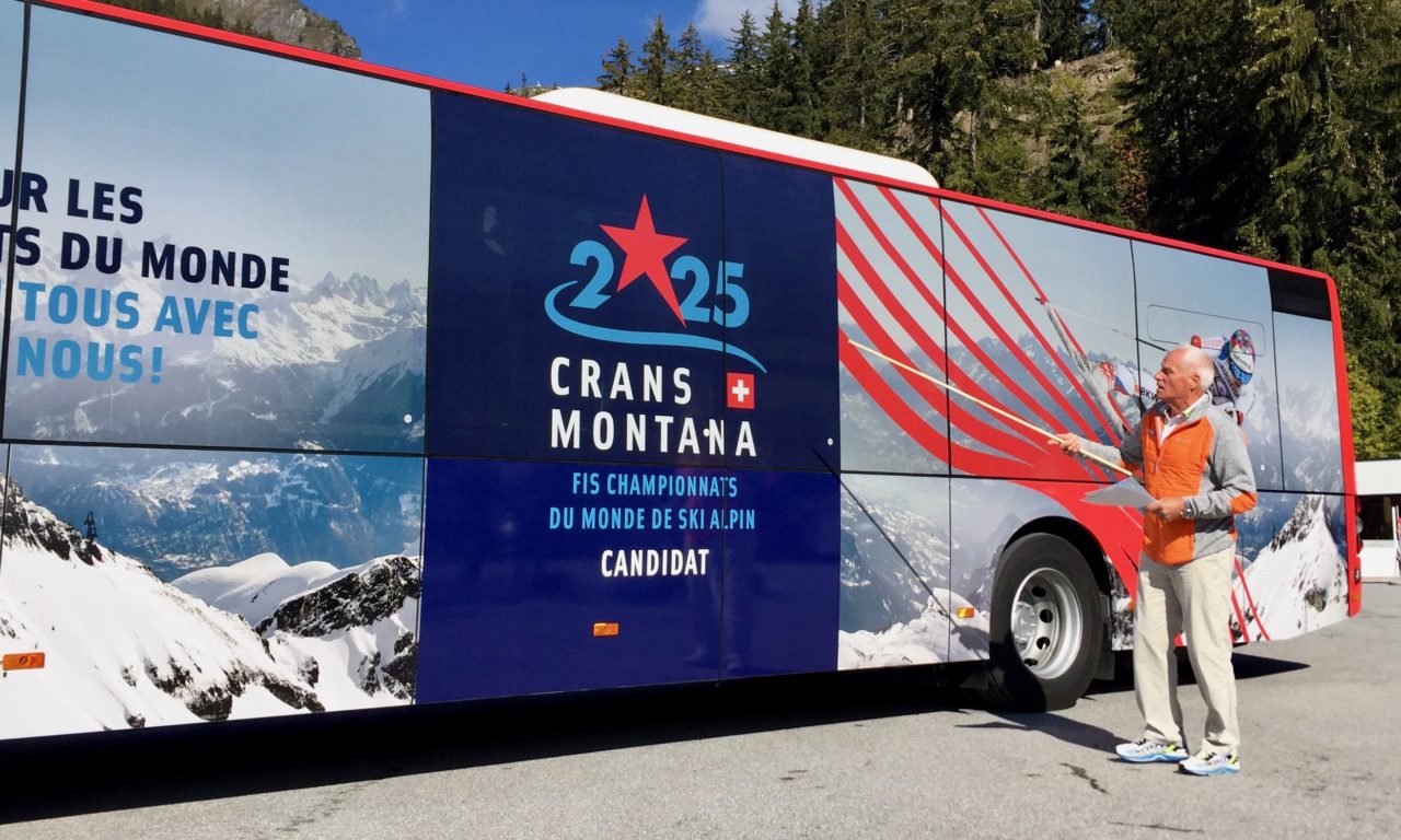 La candidature de Crans-Montana 2025 se dévoile