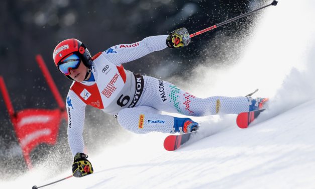 Federica Brignone en patronne à Killington