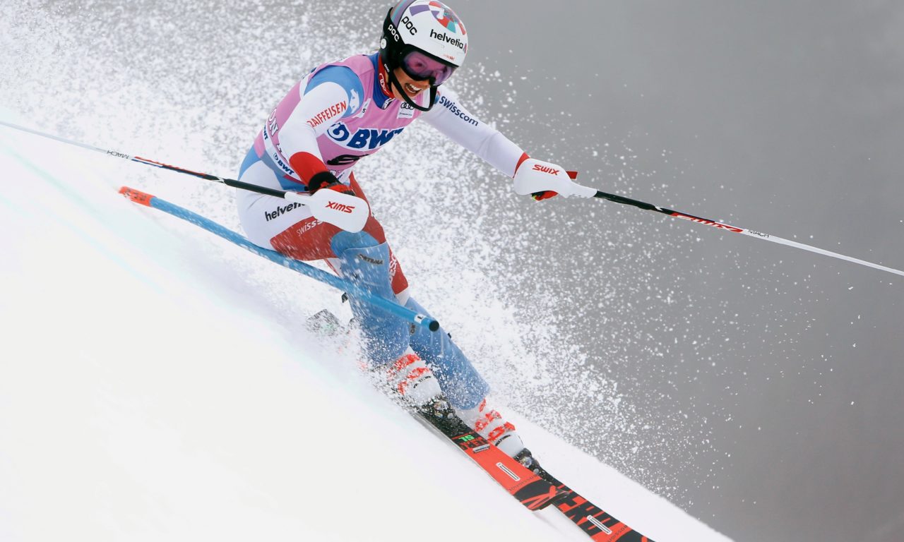 Michelle Gisin surprenante à Killington