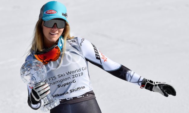 Mikaela Shiffrin aussi sur le toit du monde en super-G
