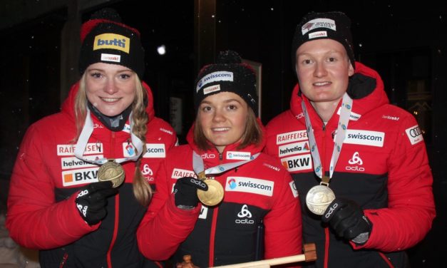 La relève du biathlon suisse médaillée