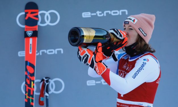 Michelle Gisin: « Ce podium est particulier »