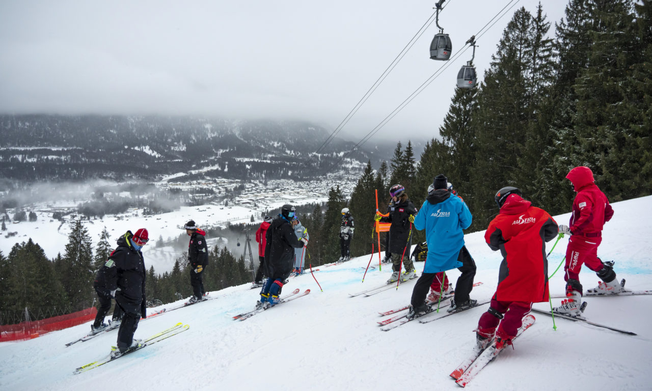 Pas de premier entraînement à Garmisch