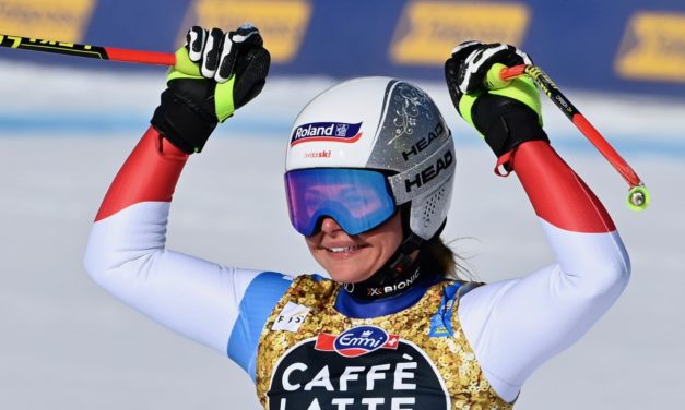 Corinne Suter reine mondiale de la descente
