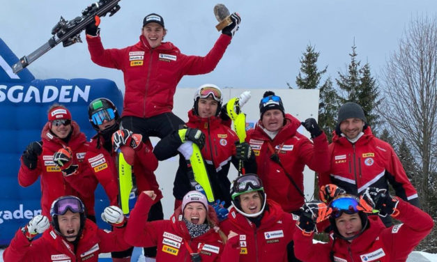 Joel Lütolf sur le podium en Coupe d’Europe