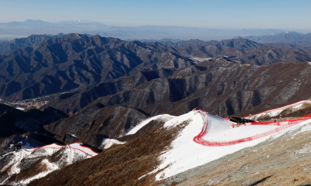 Une descente olympique des plus atypiques
