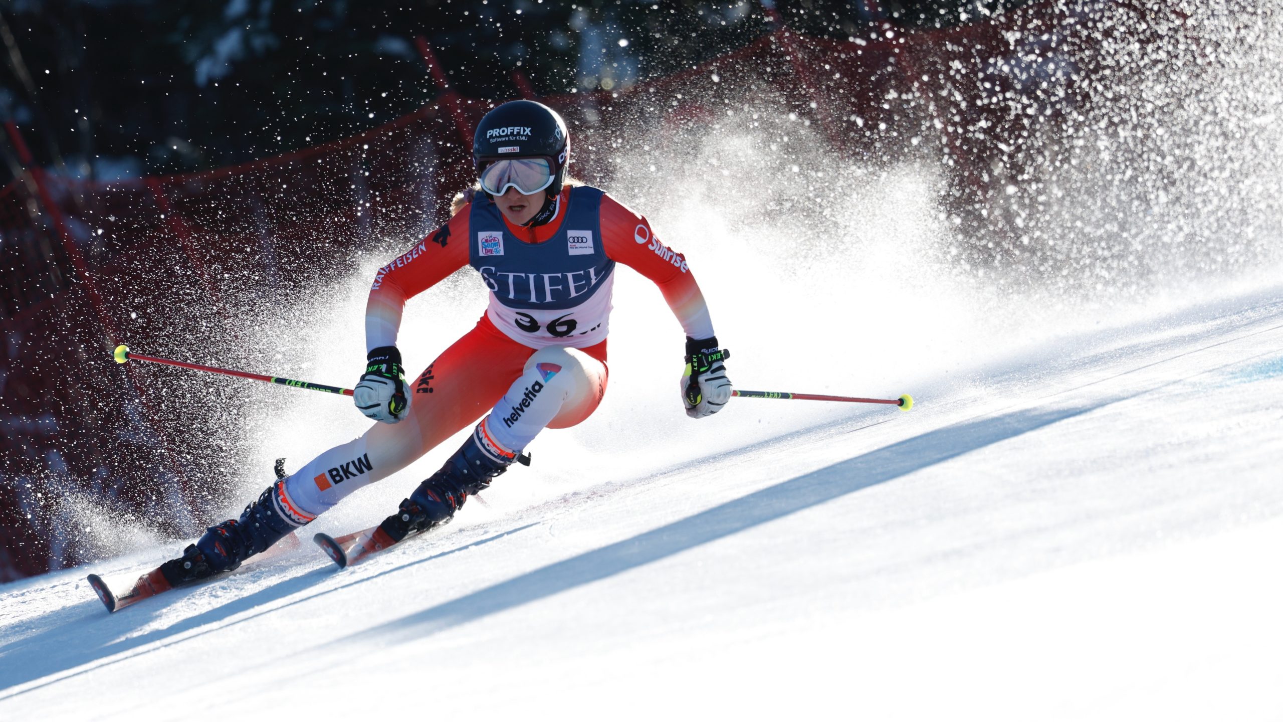 Un podium pour Vivianne H&auml;rri &agrave; Ponte di Legno