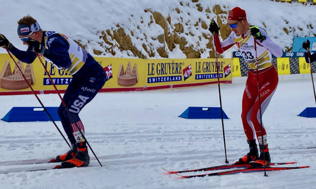 Candide Pralong et Erwan Käser aux Mondiaux de Planica