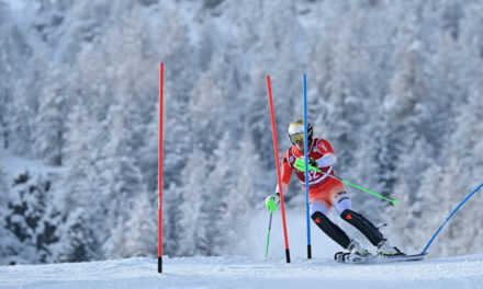 Tanguy Nef en quête de sensations sous les skis