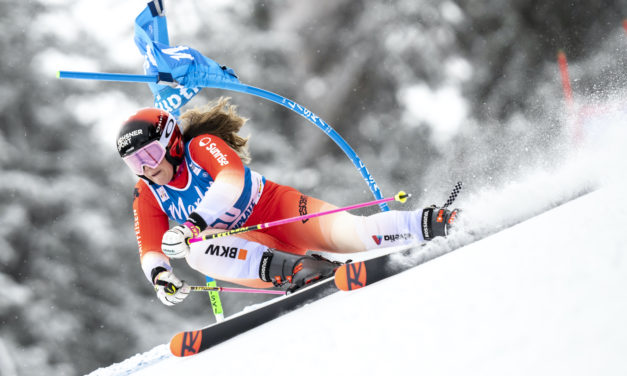 Mélanie Meillard goûte à la victoire en Coupe d’Europe