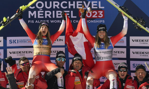 Corinne Suter: « Une médaille spéciale »