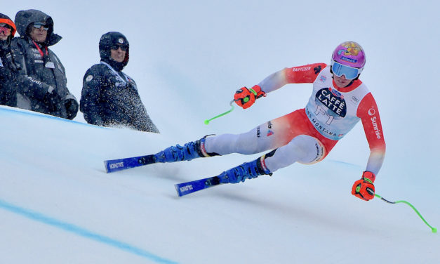 Arnaud Boisset et Gilles Roulin au sommet du super-G continental
