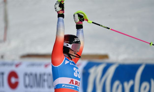 Un podium pour Mélanie Meillard, mais pas de place fixe