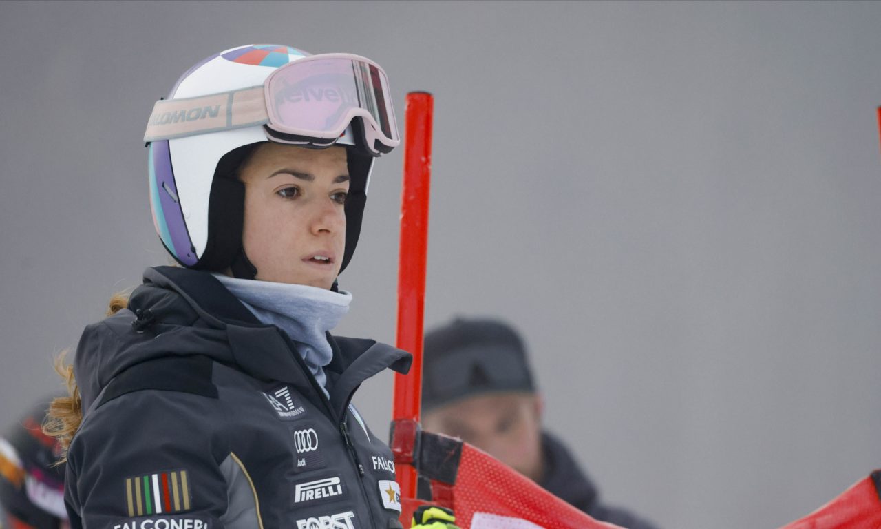 Endeuillée, Marta Bassino rentre en Italie