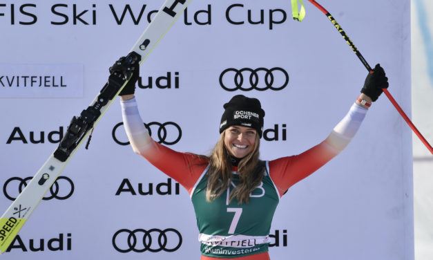 Corinne Suter: « Une saison en montagnes russes »