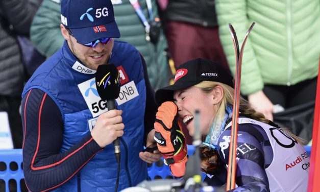 Quand Aleksander Aamodt Kilde surprend Mikaela Shiffrin