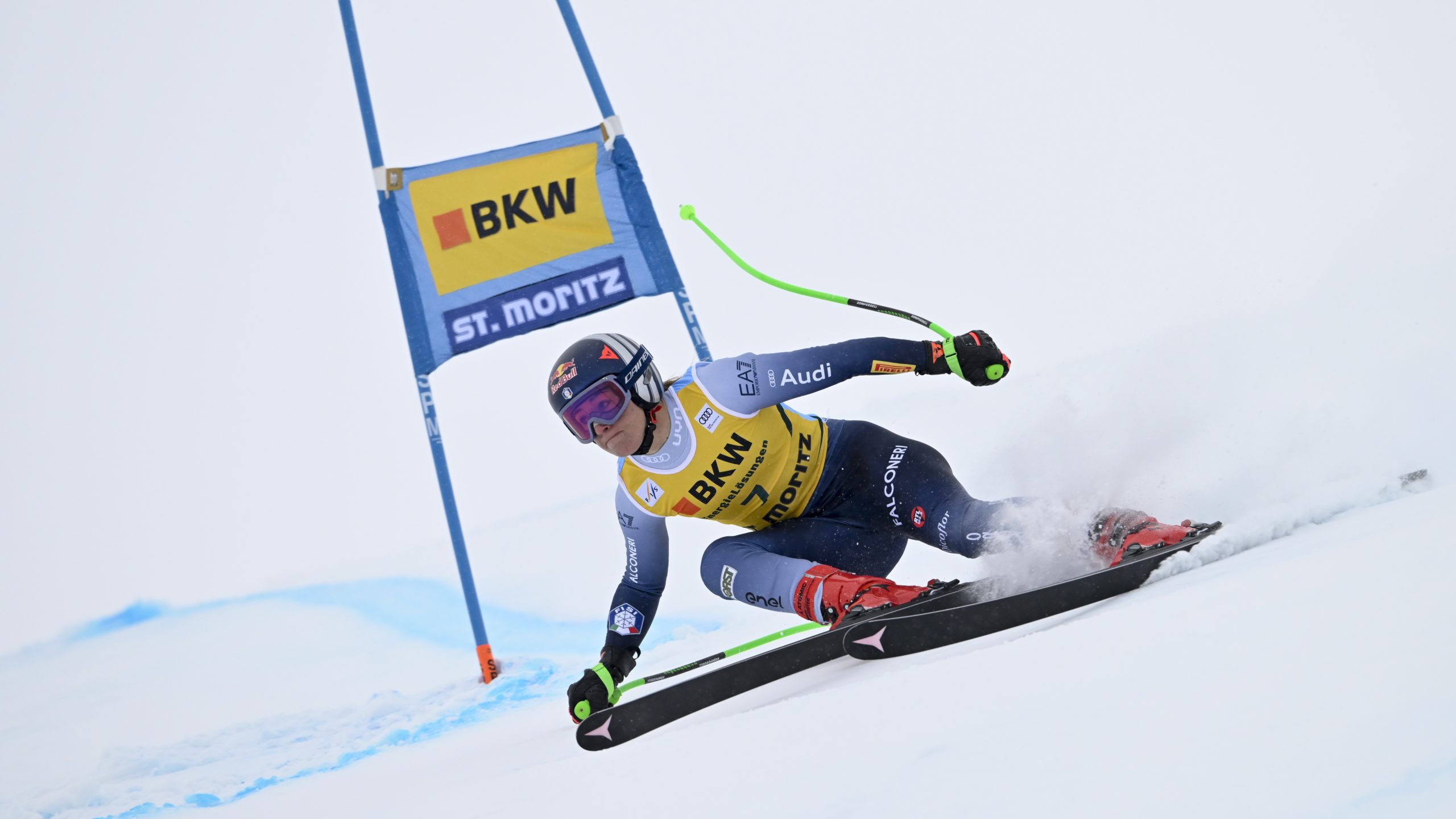 Sofia Goggia infernale &agrave; Saint-Moritz, Lara Gut-Behrami confirme