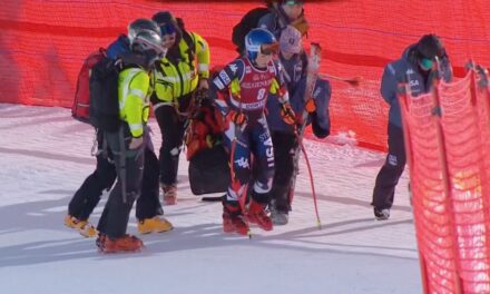 Violente chute de Mikaela Shiffrin à Cortina d’Ampezzo