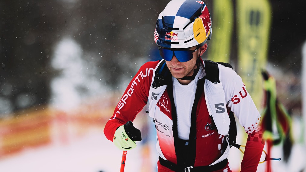 Rémi Bonnet au pied du podium