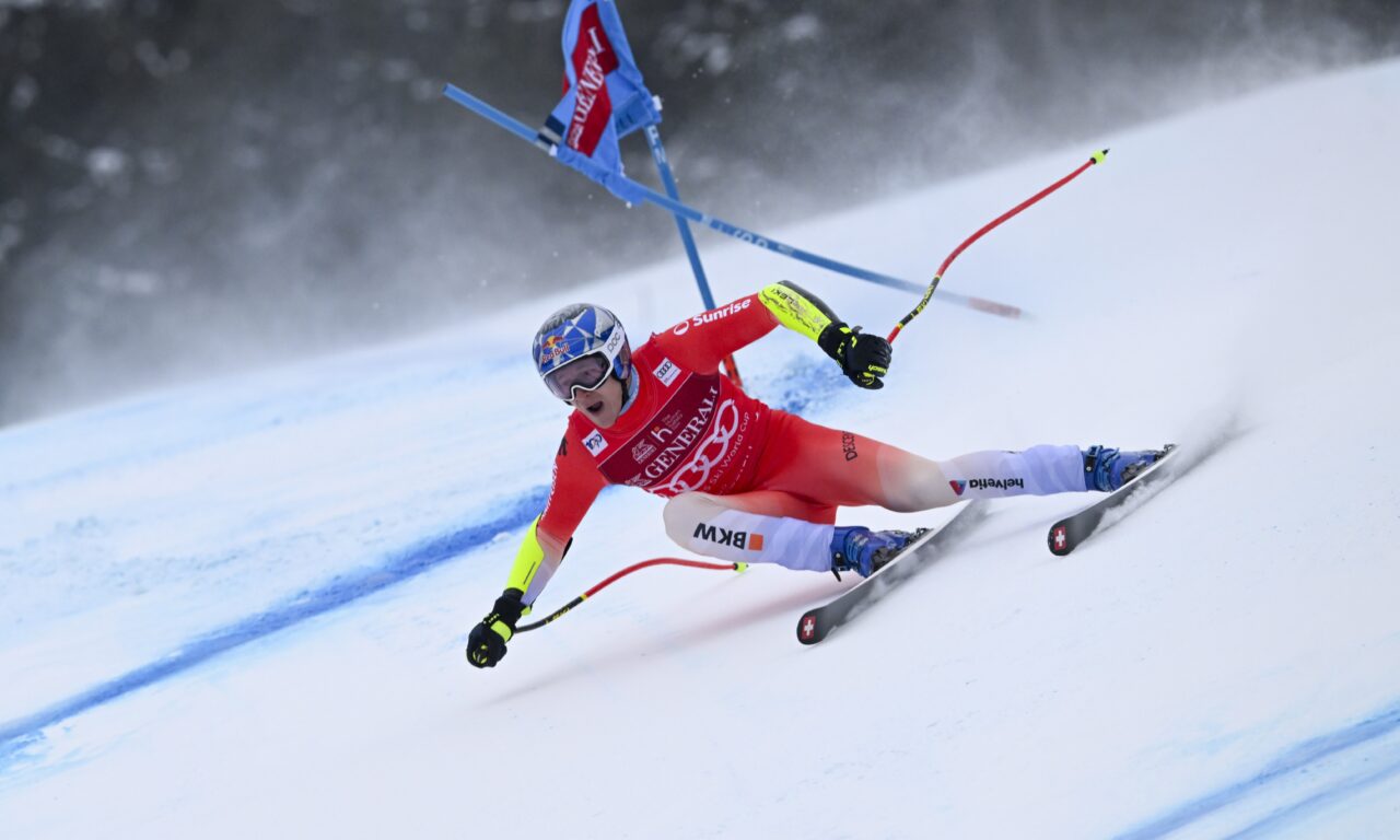 Marco Odermatt monte enfin sur la boîte à Kvitfjell
