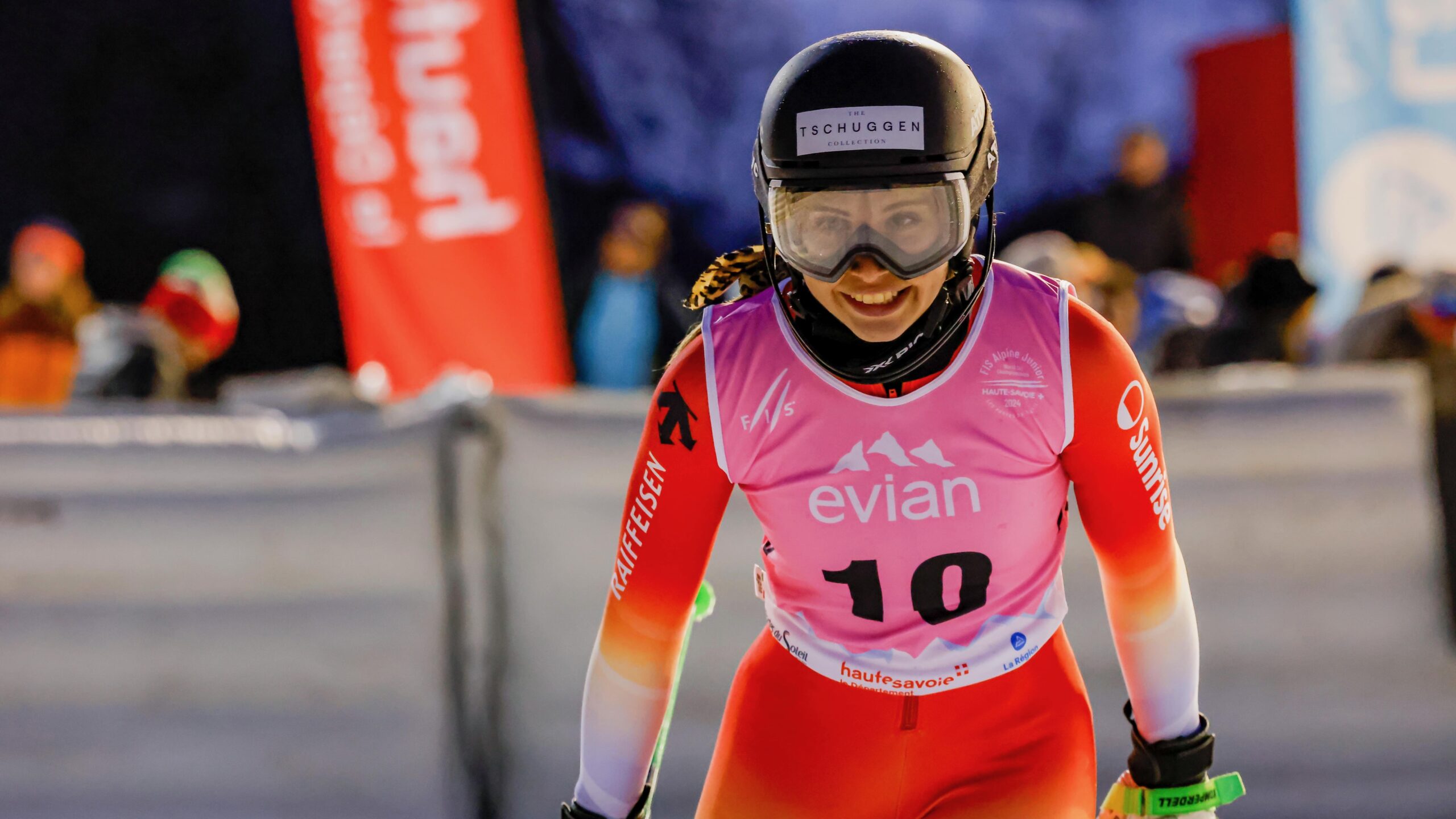 Anuk Brändli en argent lors du slalom derrière Dzenifera Germane