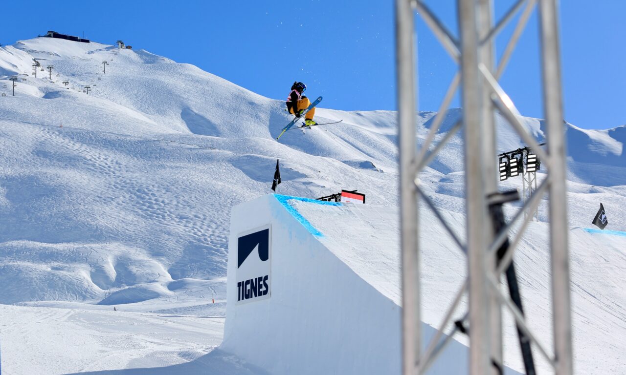 Mathilde Gremaud à la chasse aux Globes à Tignes