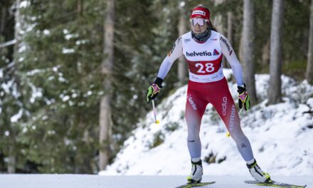 Anja Weber réussit son premier top 15 à Lahti