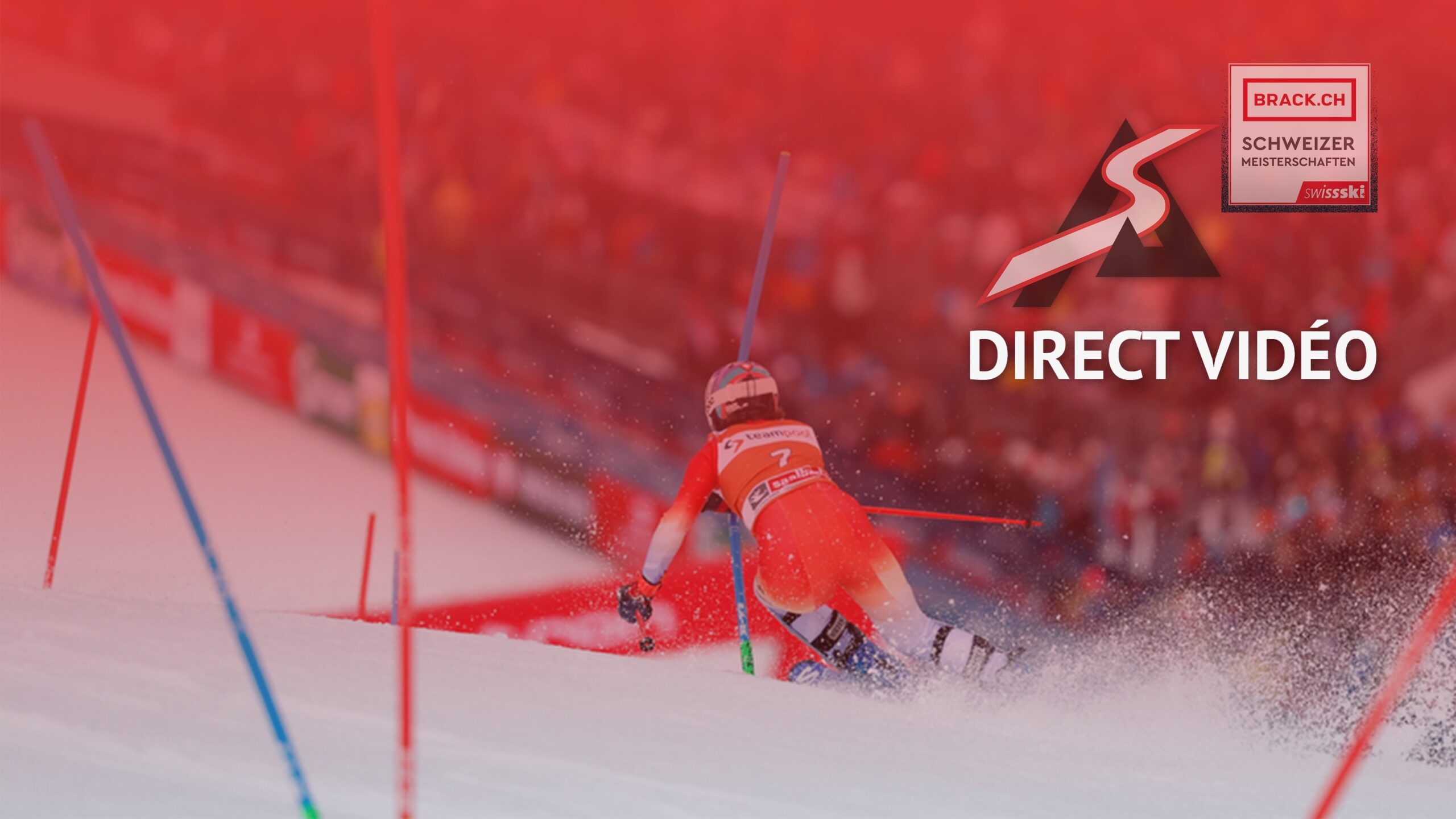 Le slalom féminin des Championnats de Suisse en direct