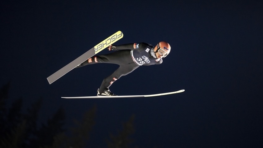 Le Globe de vol à ski pour Daniel Huber, Gregor Deschwanden 21e