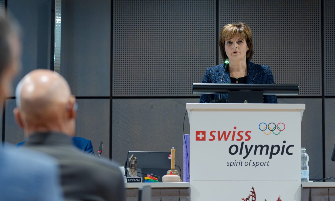 Swiss Olympic tient sa nouvelle présidente
