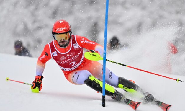 Loïc Meillard s’offre un nouveau podium à Val d’Isère