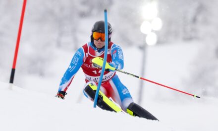 Steven Amiez fait le spectacle à Val d’Isère