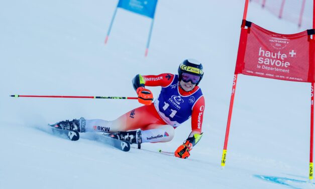 Lenz Hächler en jette aussi en slalom