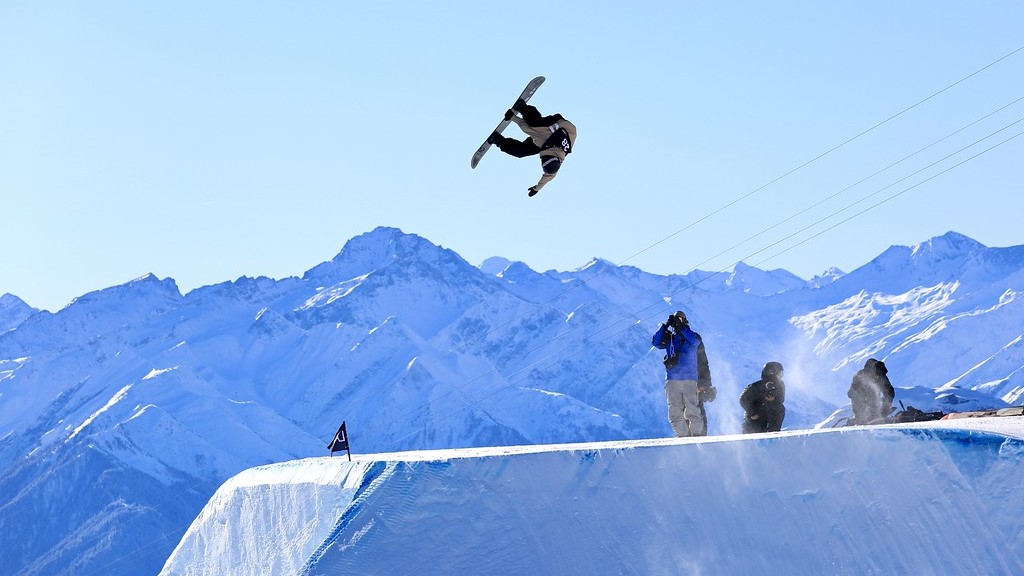 Jonas Hasler s’éclate au Laax Open