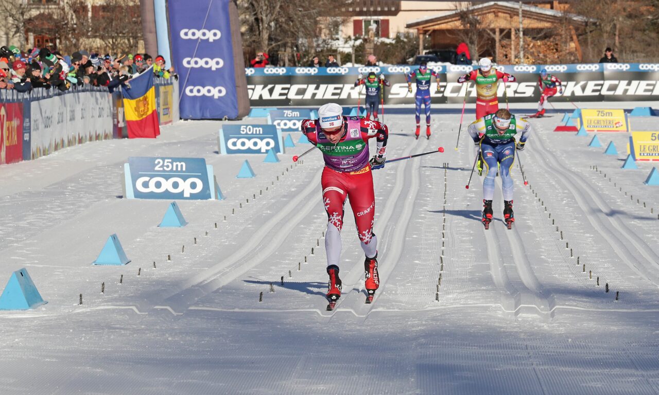 Malade, Harald Østberg Amundsen abandonne