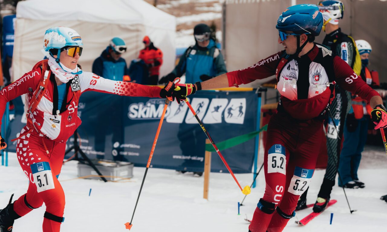 Marianne Fatton et Robin Bussard sur le podium en Andorre