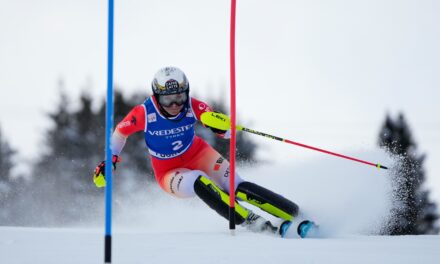 Wendy Holdener en pleine forme à Courchevel