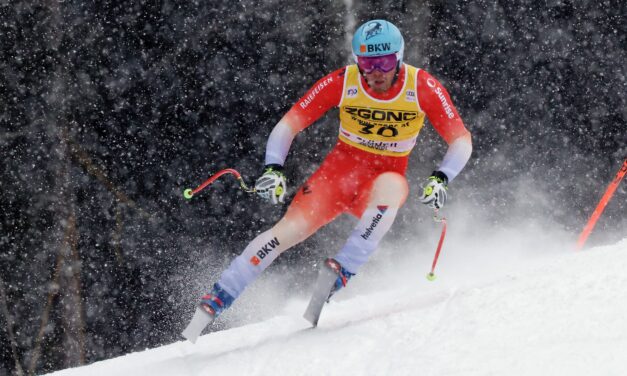 Arrêté à Wengen, Alexis Monney est tout de même dans le coup