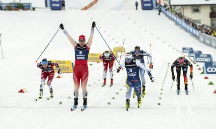 Nadine Fähndrich triomphe dans le Val di Fiemme