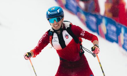 Robin Bussard et Arno Lietha sur le podium à Boí Taüll