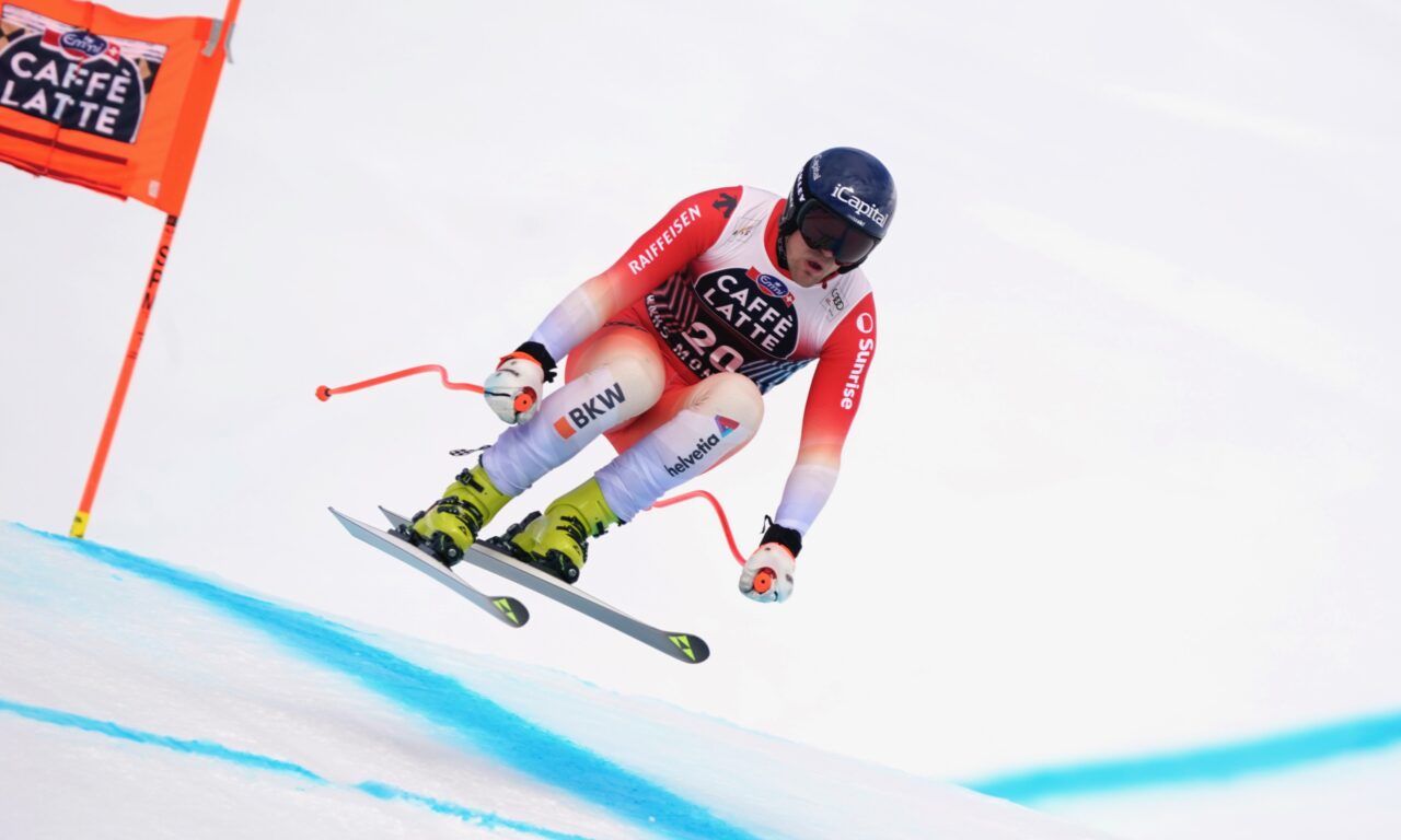 Stefan Rogentin montre déjà les dents à Crans-Montana