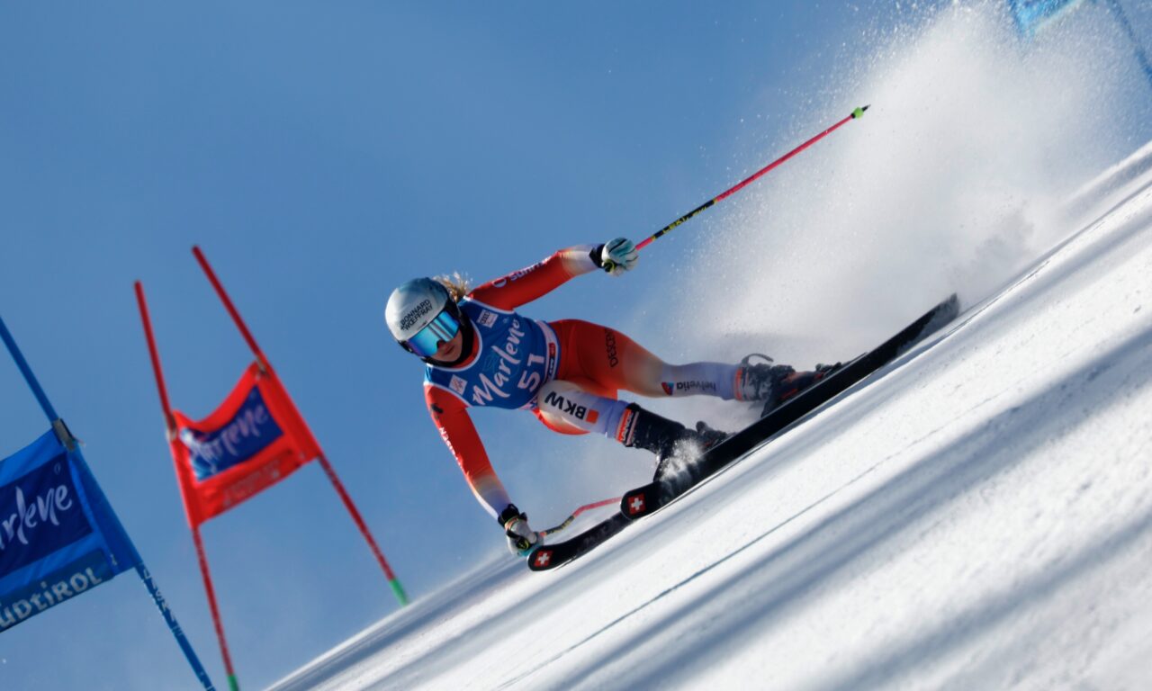 Delphine Darbellay et Luca Aerni pour débuter à Saalbach