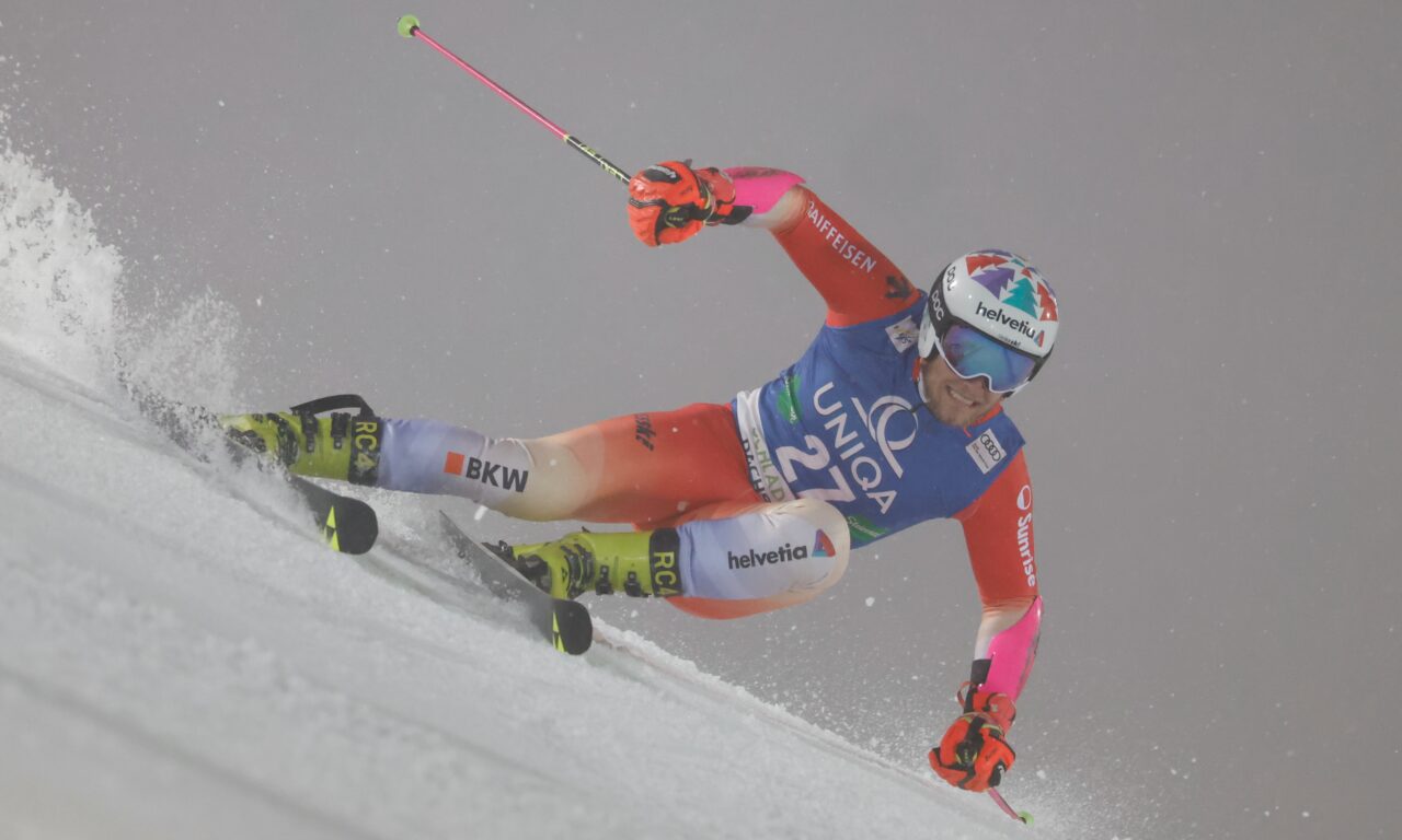 Fadri Janutin au pied du podium en Andorre