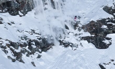 Jenna Keller en patronne lors de l’Xtreme de Verbier