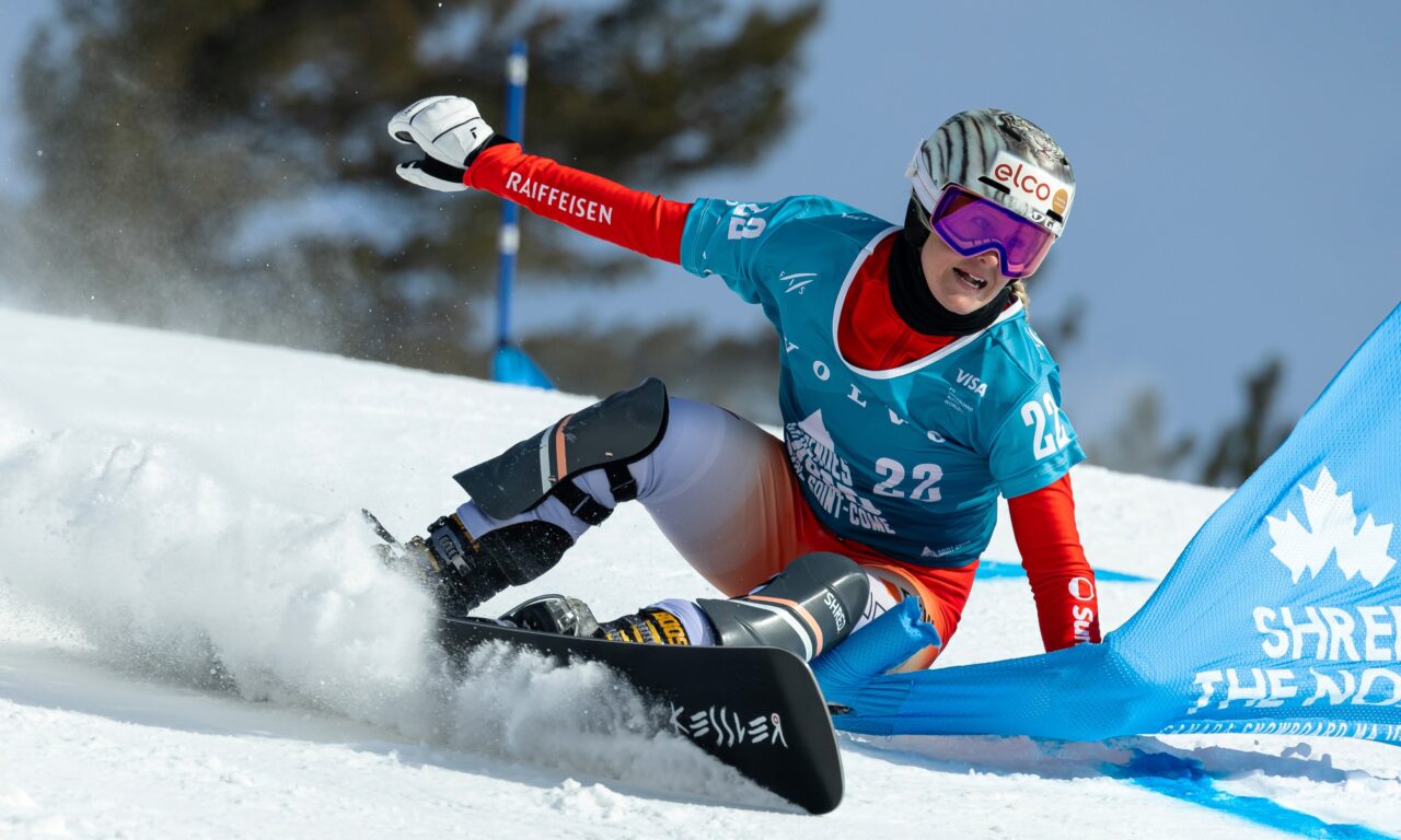 Julie Zogg sur le podium en Pologne