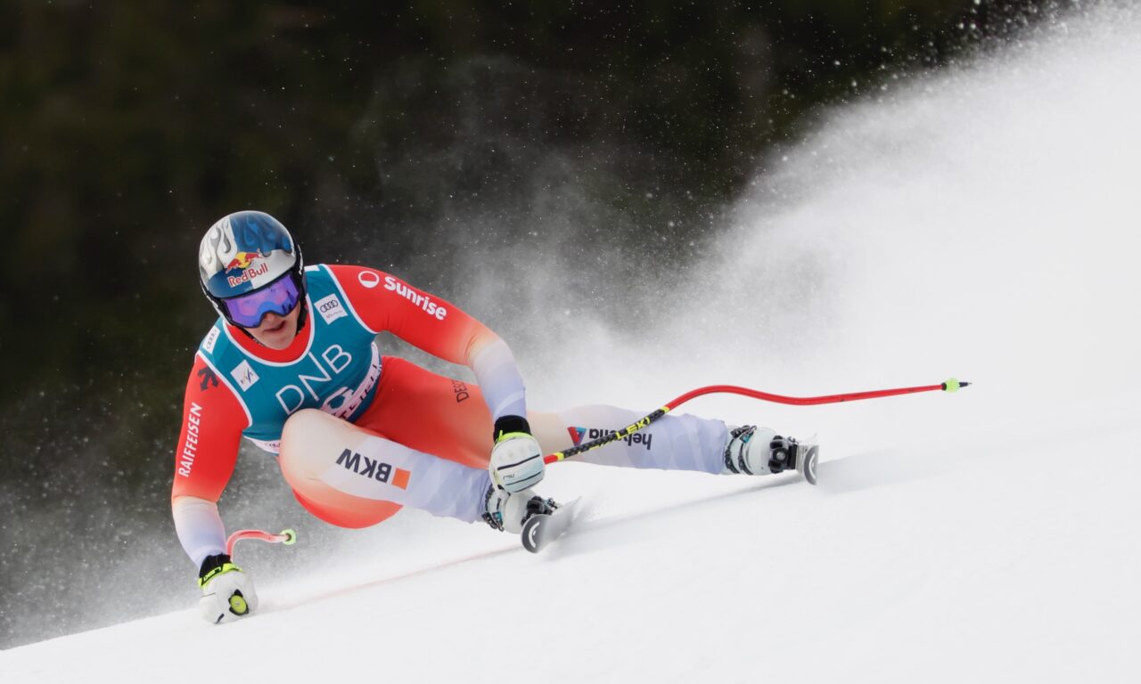 Nouveau magnifique triplé suisse lors de la descente de Kvitfjell!