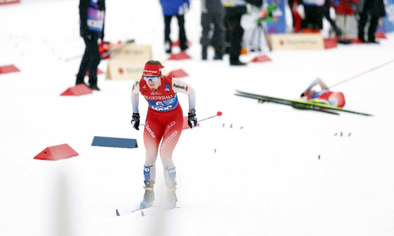 Encore un podium en sprint pour Nadine Fähndrich