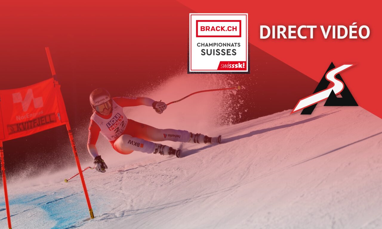 Revivez la descente dames des Championnats de Suisse en vidéo
