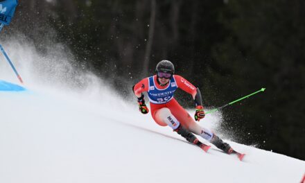 Livio Simonet en or lors du géant national à Zinal